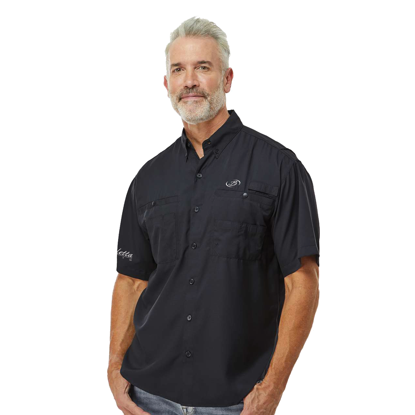 Paragon Men's Hatteras Performance Short Sleeve Fishing Shirt