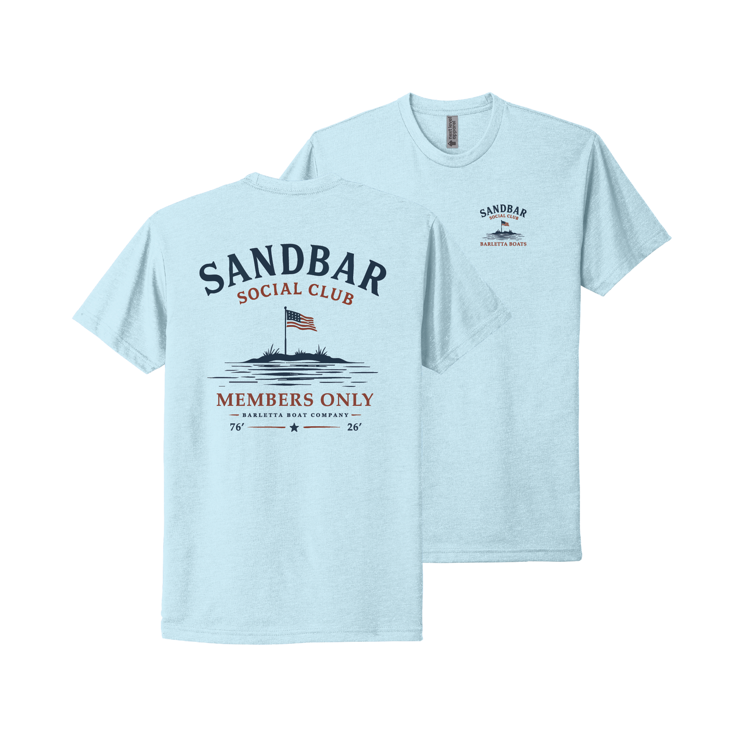 Barletta Sandbar Social Club Unisex CVC Tee