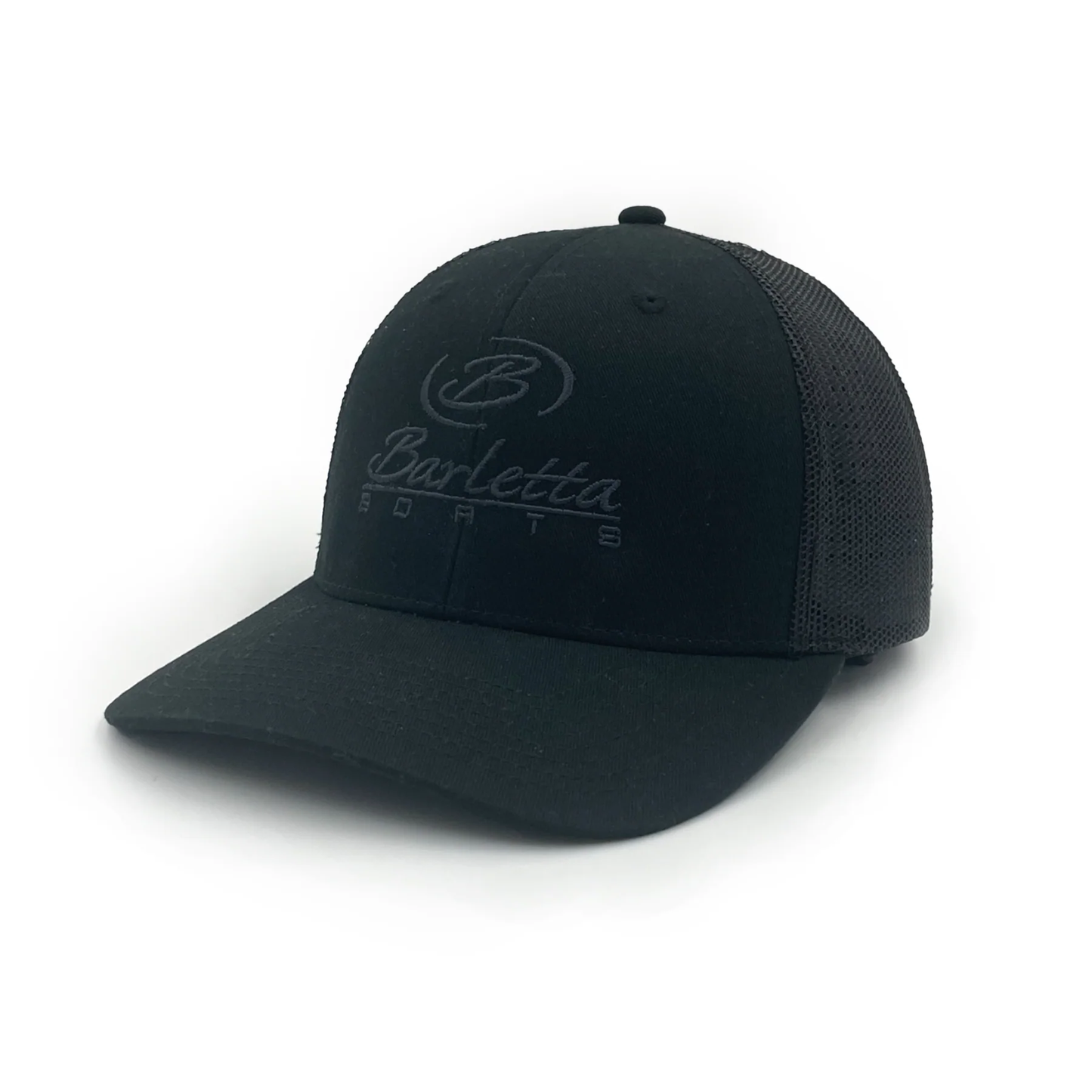 Barletta Structured Tone-On-Tone Trucker Hat