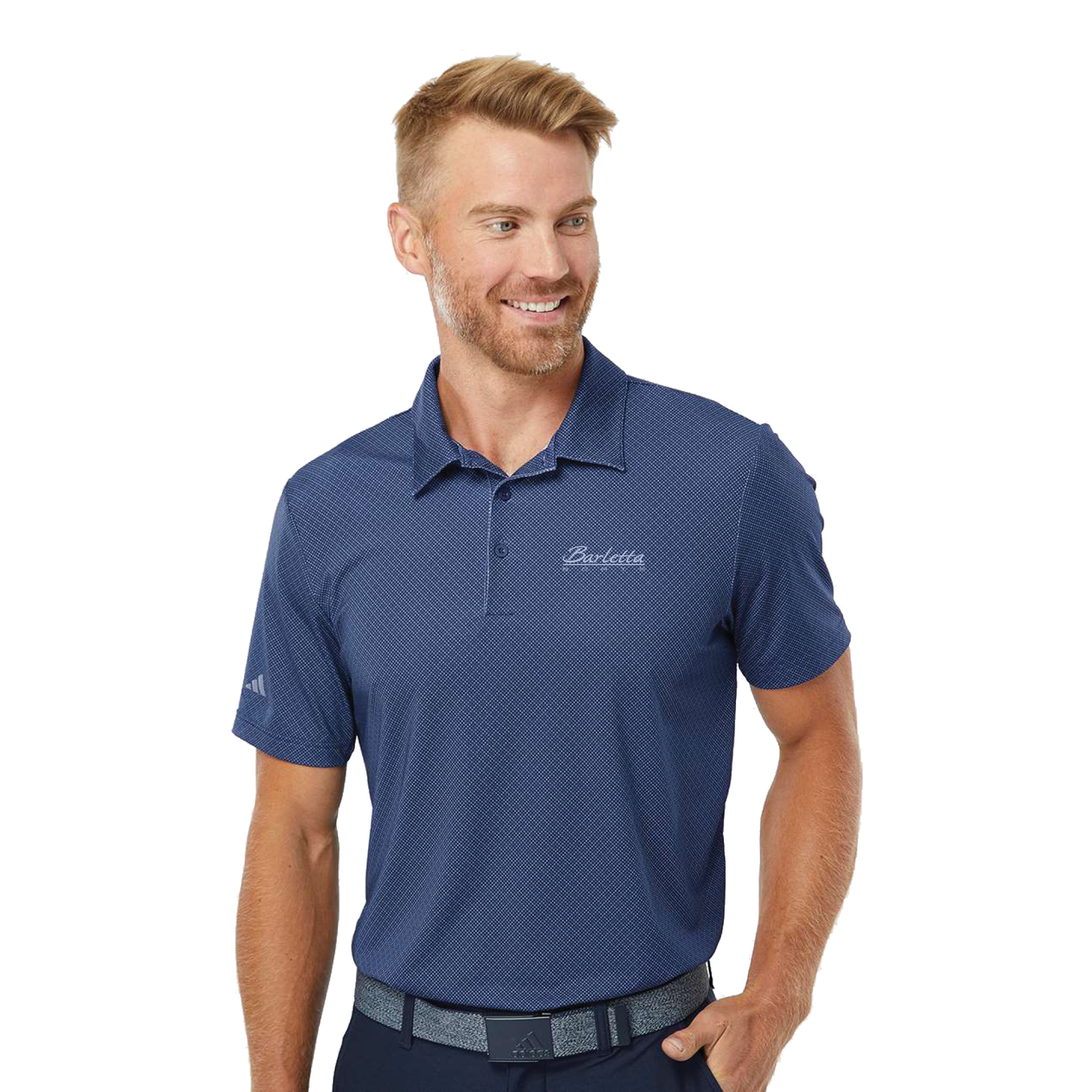 Adidas Men's Ultimate365 Diamond Dot Print Polo