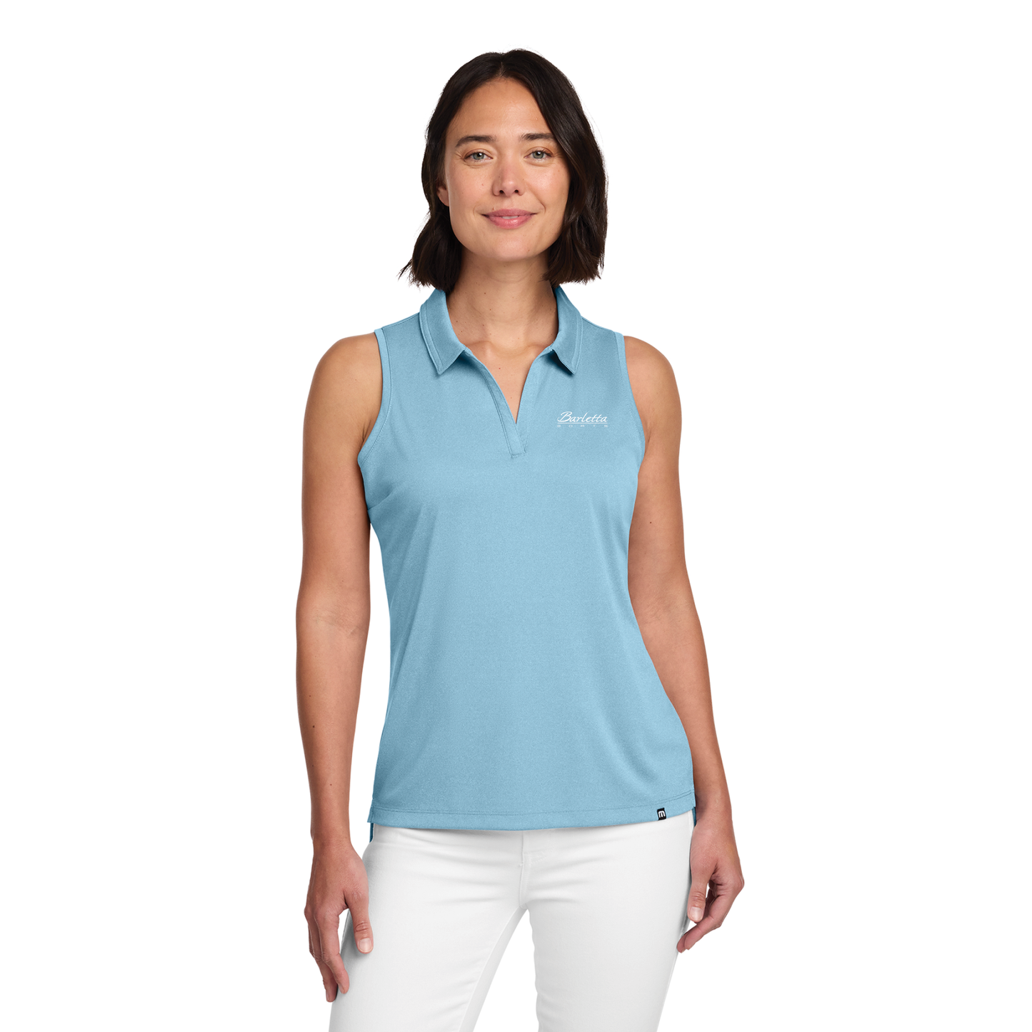 TravisMathew Women's Coto Performance Sleeveless Polo