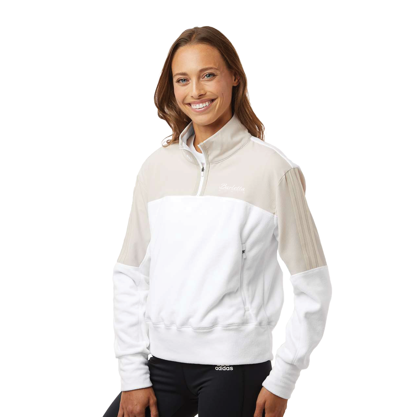 Adidas Women's Fleece Quarter-Zip Pullover