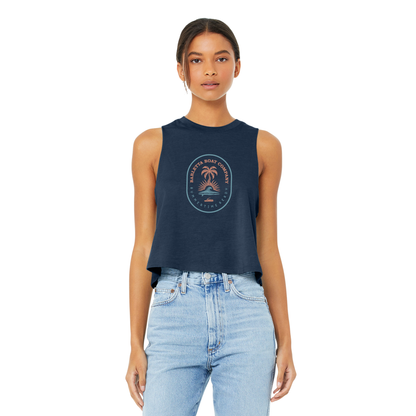Barletta Summertime Ready Women's Racerback Crop Tank