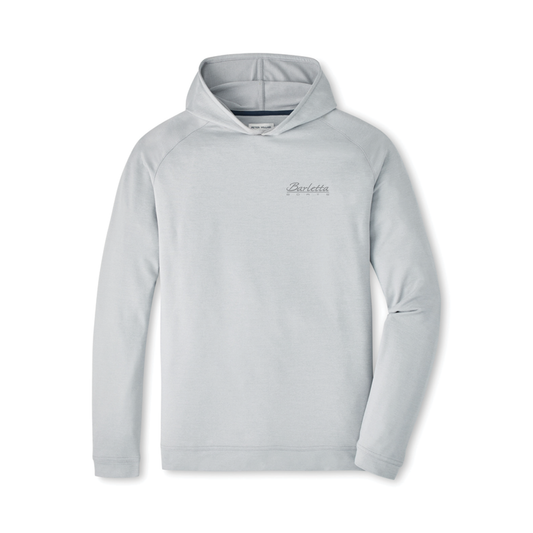 Peter Millar Pine Performance Hoodie - Gale Grey