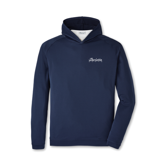 Peter Millar Pine Performance Hoodie - Navy