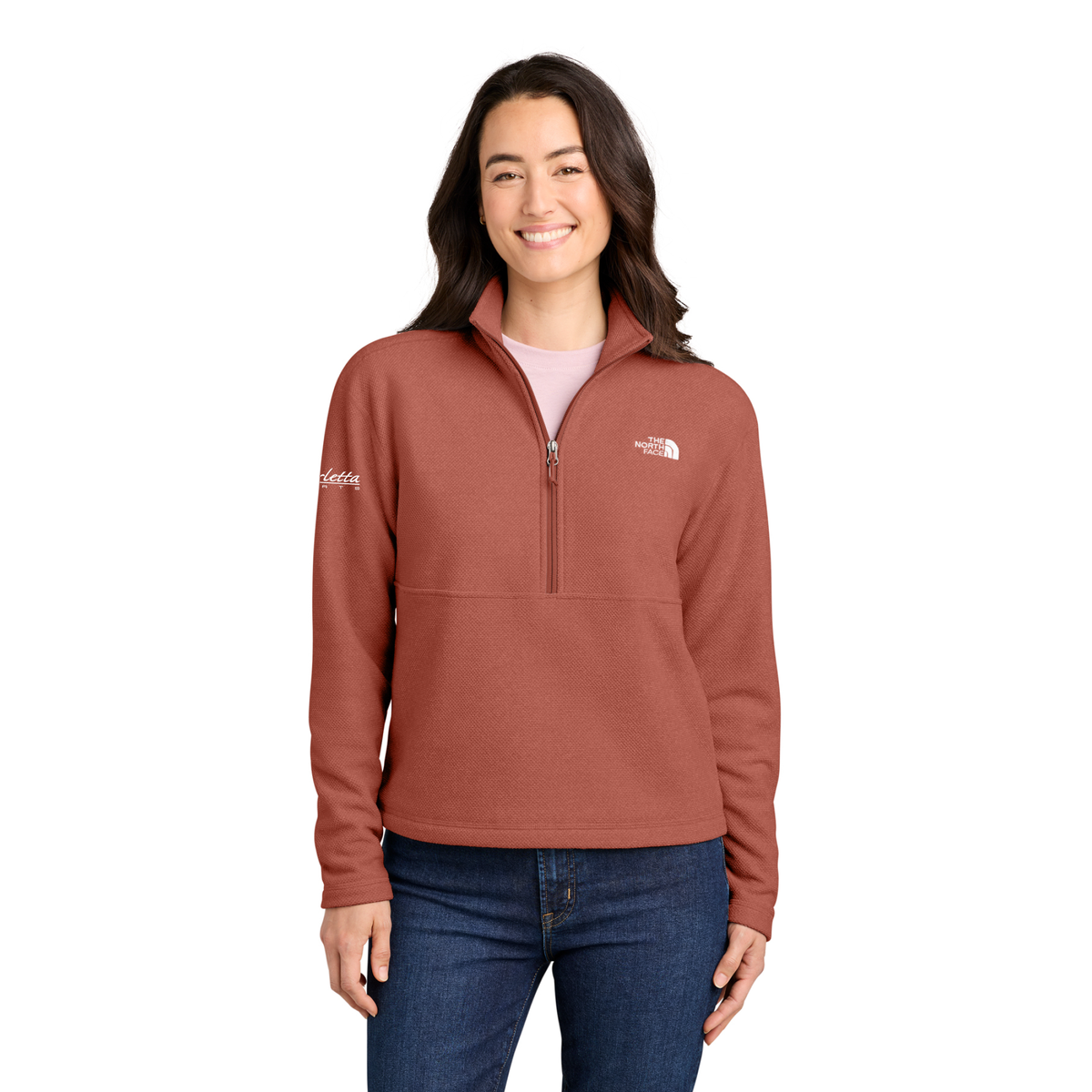 The North Face® Women’s Textured Pine Grove 1/2-Zip