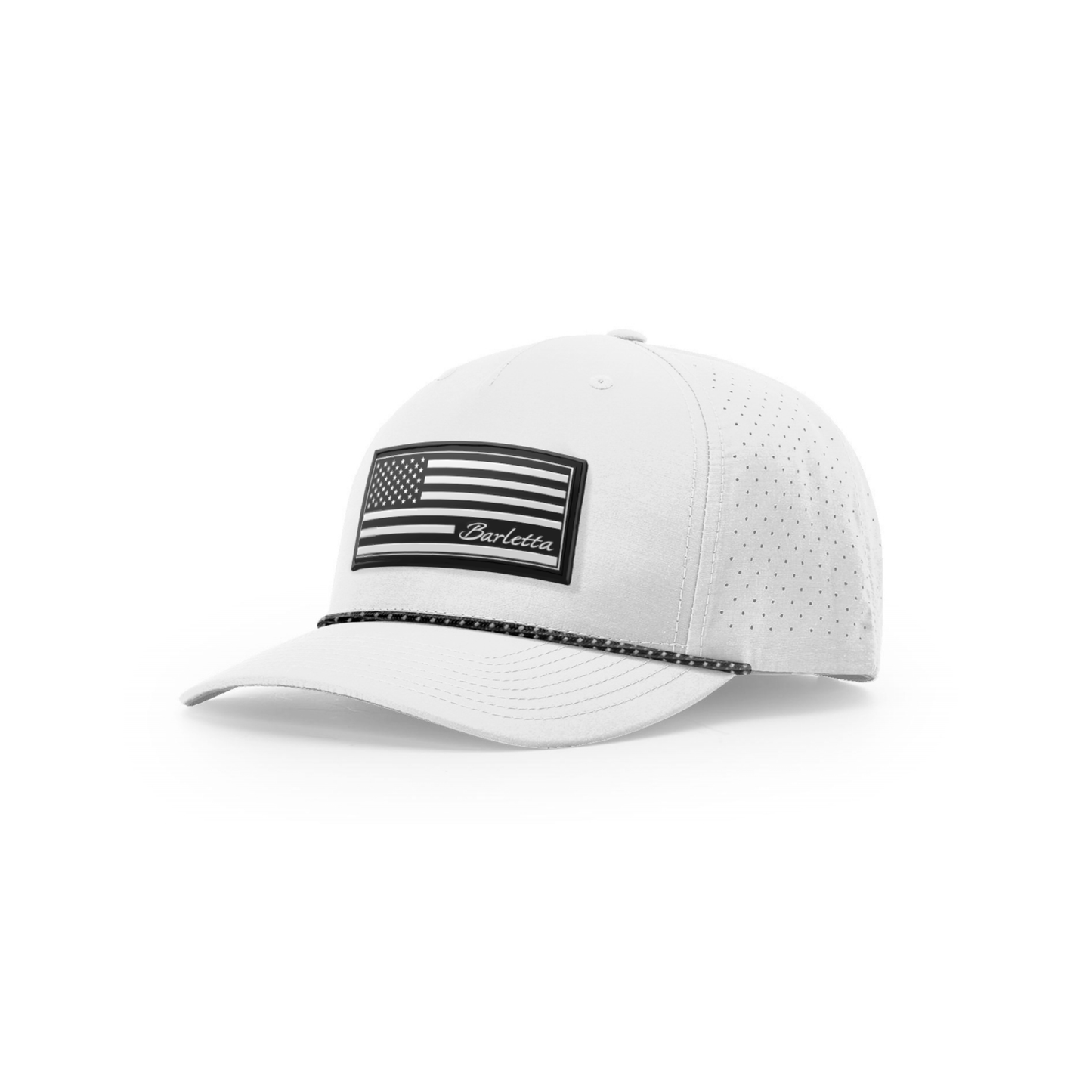 Barletta American Flag Perf Rope Cap
