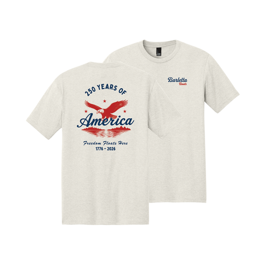 250 Years of America Eagle Design Unisex Tri Tee