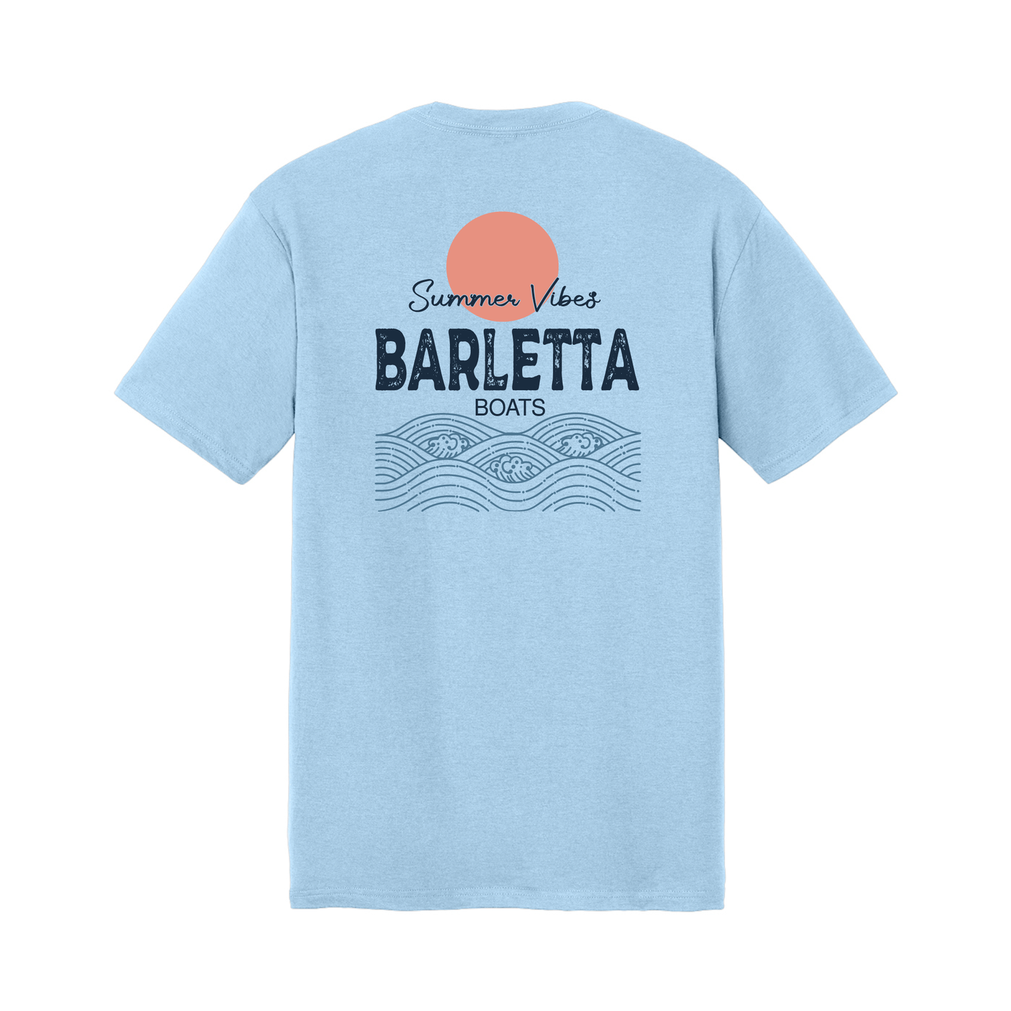 Barletta Summer Vibes Wave Unisex Tri Tee