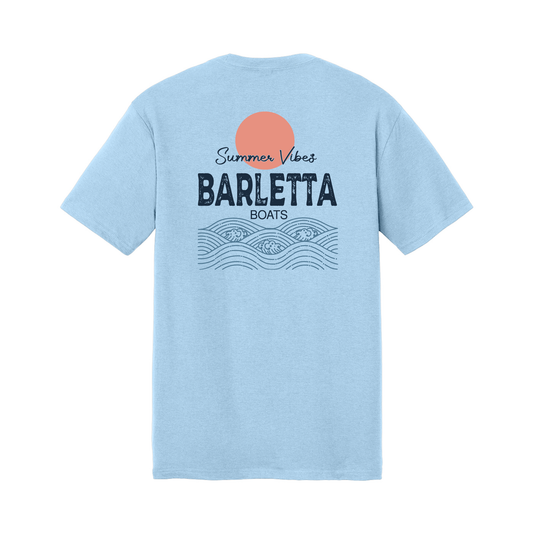 Barletta Summer Vibes Wave Unisex Tri Tee