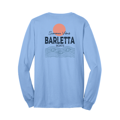 Barletta Summer Vibes Wave Unisex Long Sleeve T-Shirt