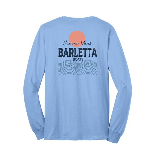 Barletta Summer Vibes Wave Unisex Long Sleeve T-Shirt