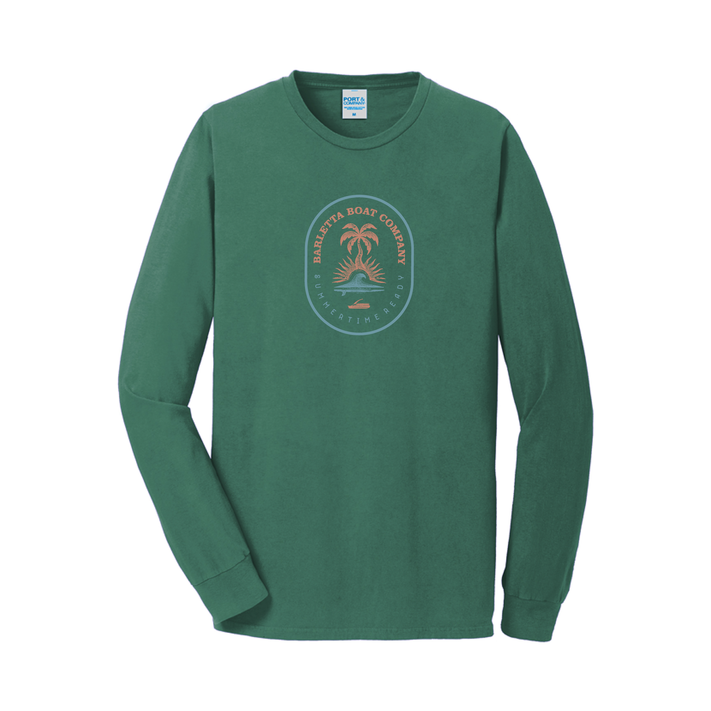 Barletta Summertime Ready Unisex Beach Wash Long Sleeve Tee