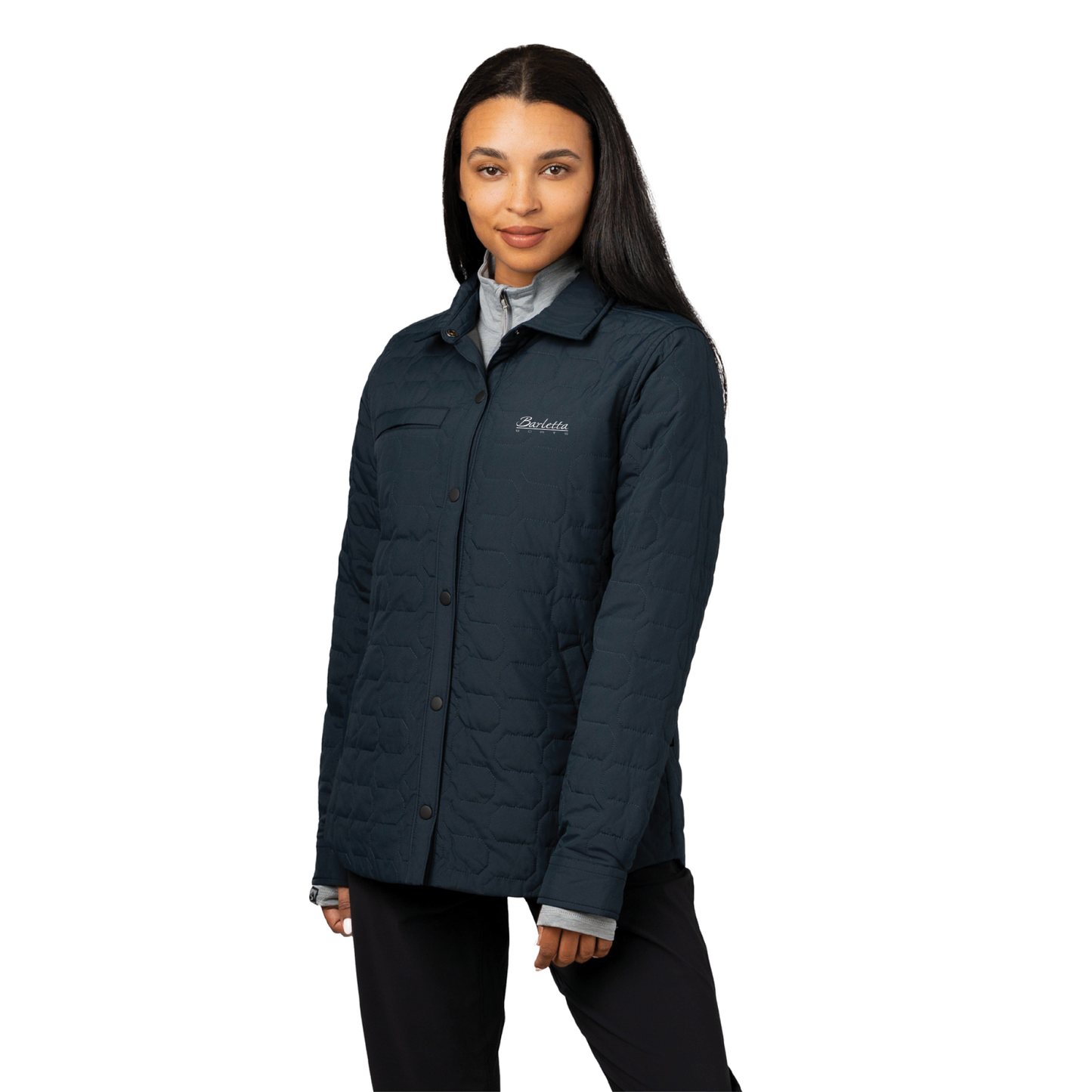 Storm Creek Women's Artisan 100 GSM Insulated Quilted Shirt Jacket