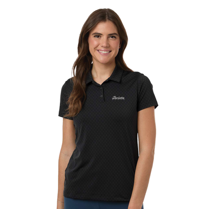 Adidas Women's 4-Way Stretch Printed Polo