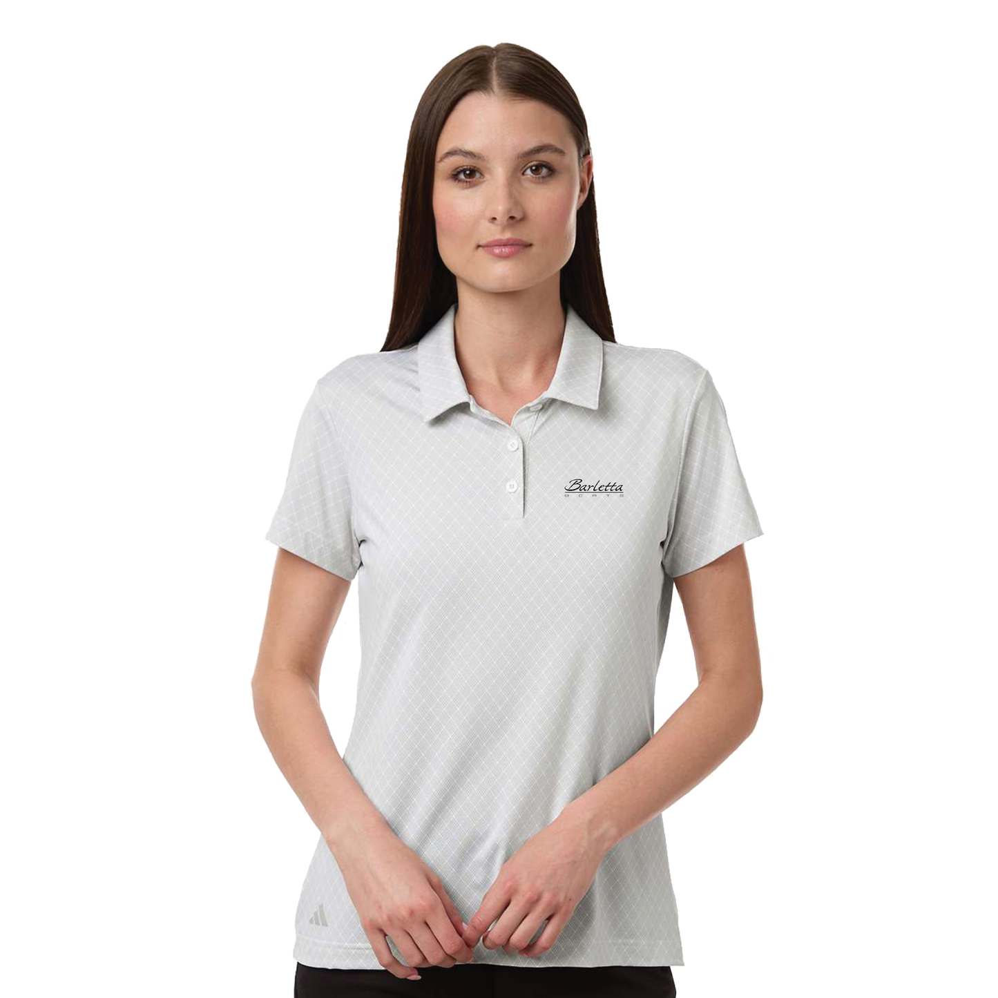 Adidas Women's 4-Way Stretch Printed Polo