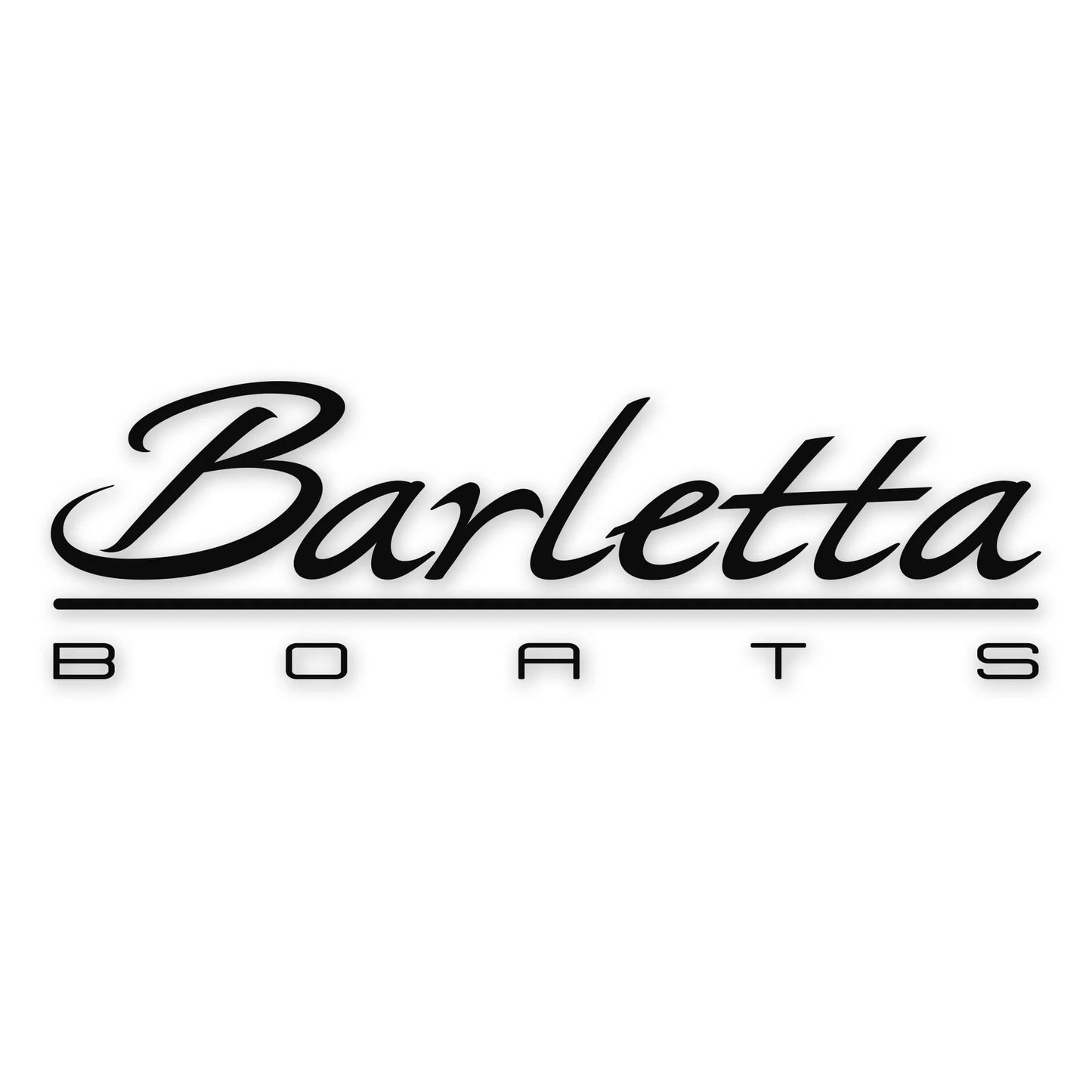 Black 12" Outdoor Decal