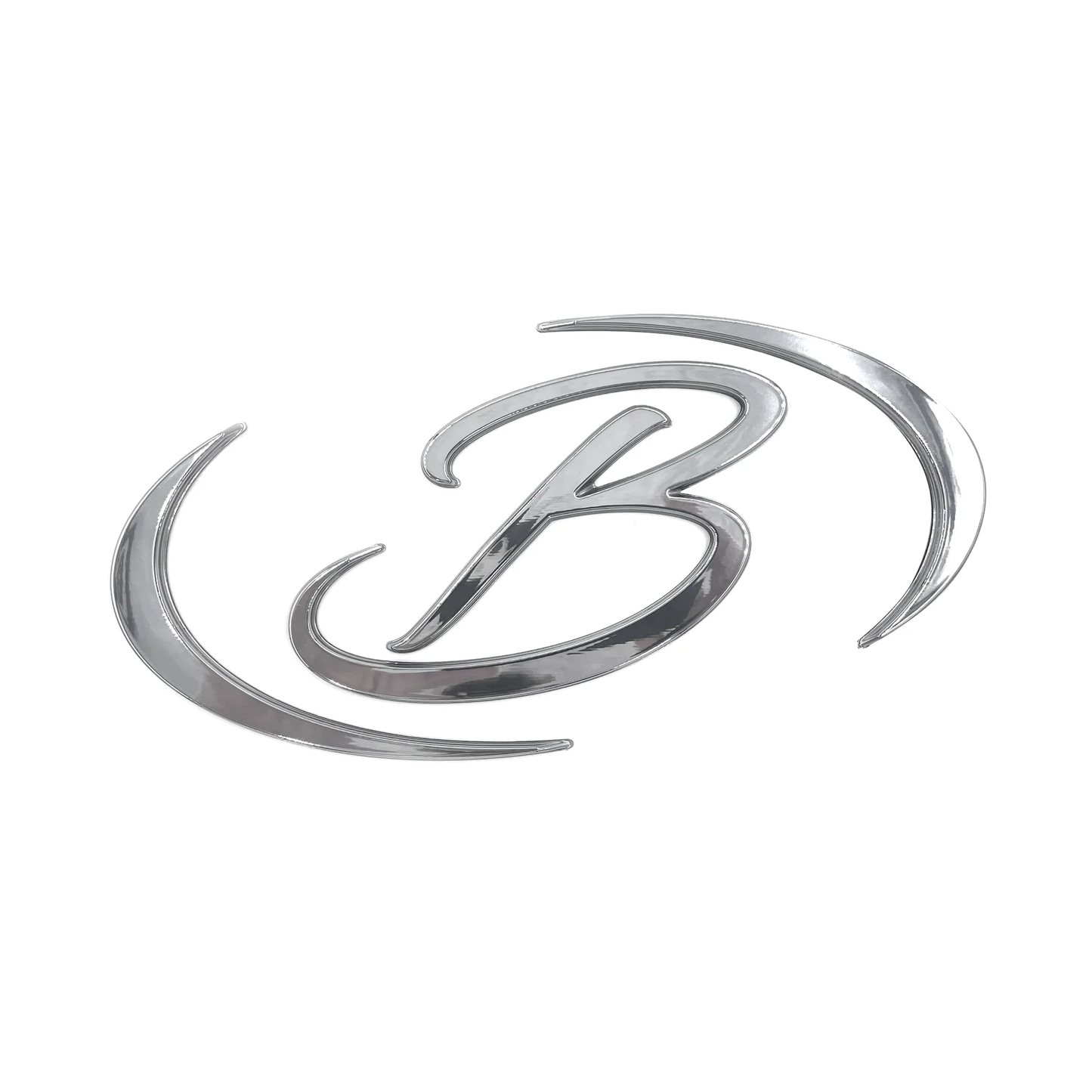 Chrome Outdoor Decal "B"