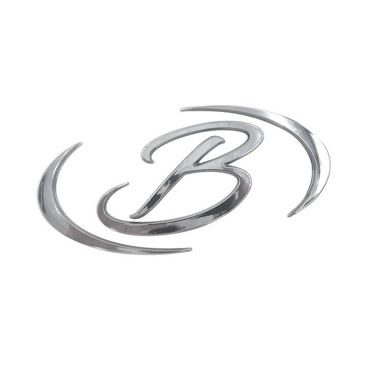 Chrome Outdoor Decal "B"